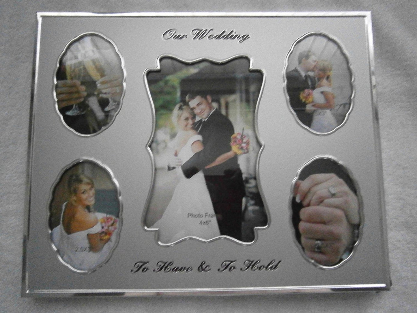 Our Wedding Photo Frame 'To Have and to Hold' - Leonardo Collection