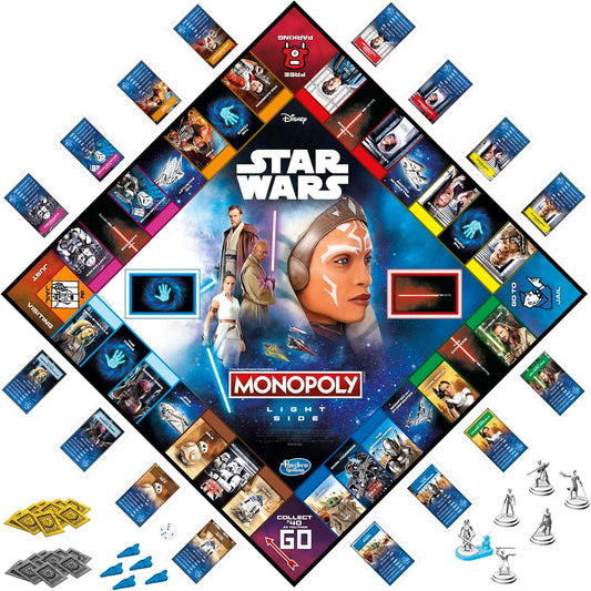 Monopoly: Star Wars Light Side Edition Board, Star Wars Jedi Game