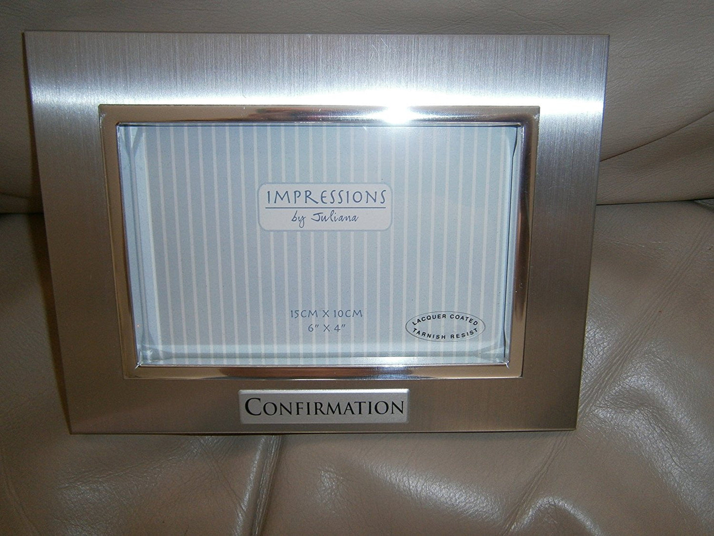 Juliana Aluminum Confirmation Photo Frame