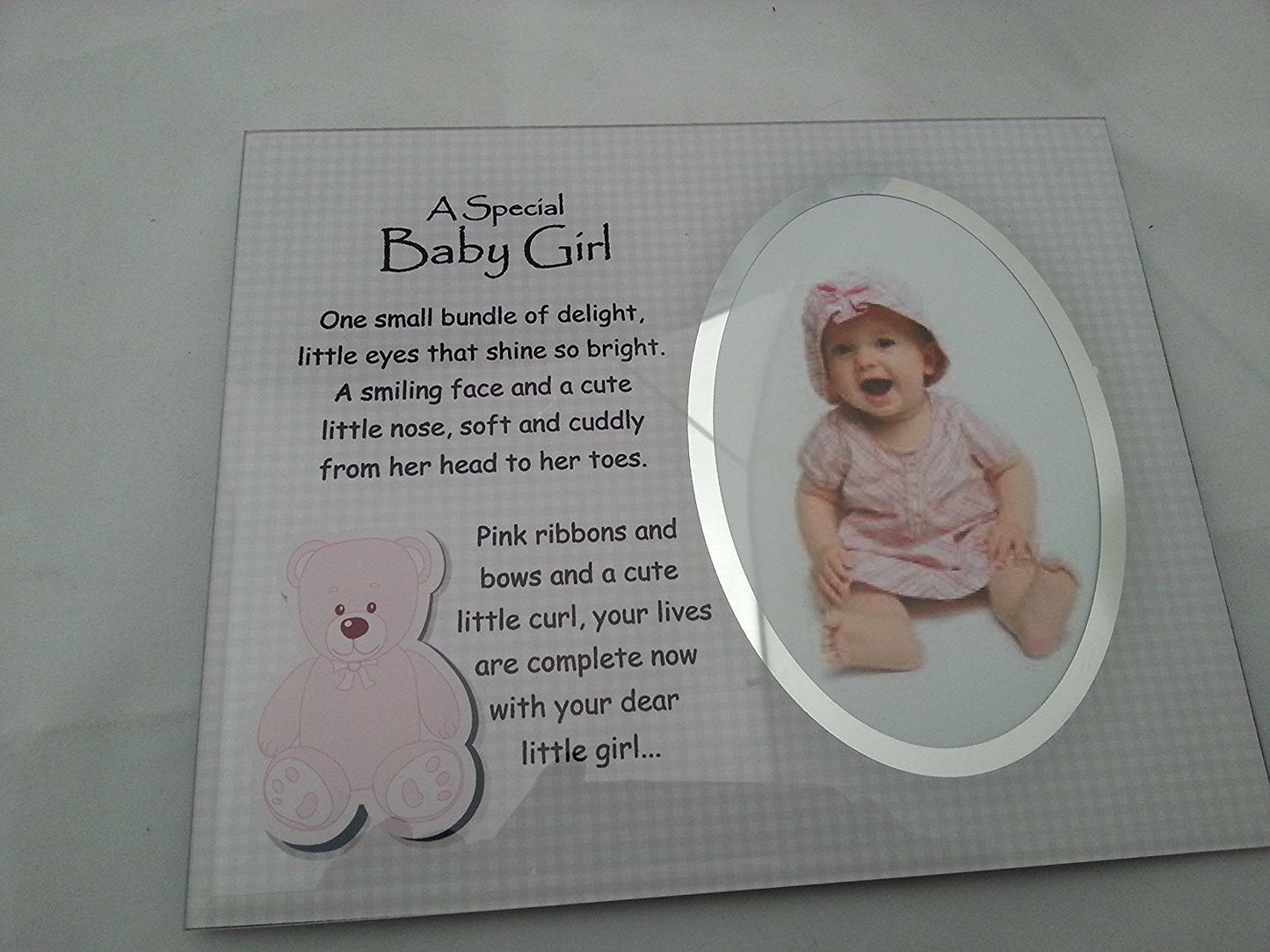 David Fischhoff Baby Girl Photo Frame