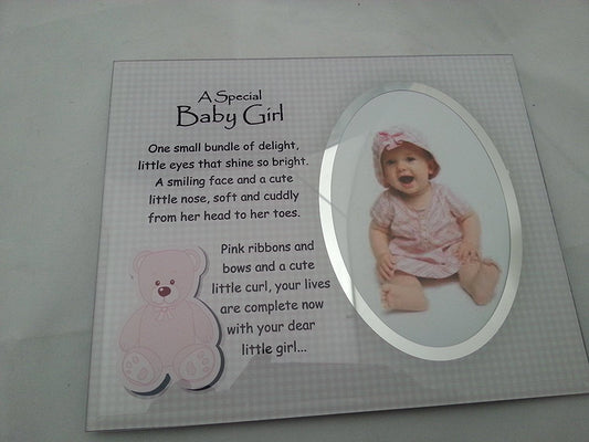 David Fischhoff Baby Girl Photo Frame