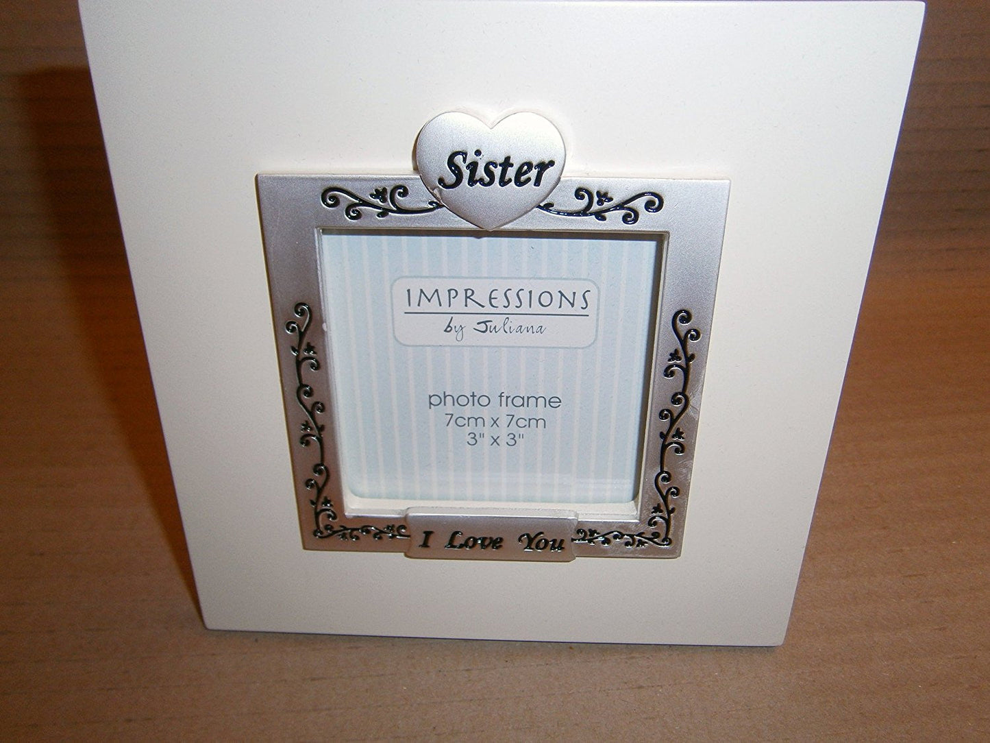 Juliana Sister Photo Frame 'I Love You'