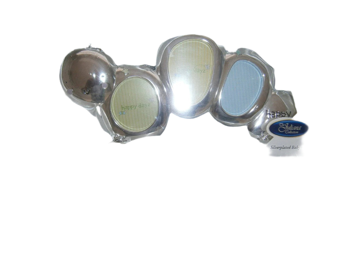 Silverplated Caterpillar Photo Frame - Juliana Collection