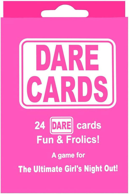 Hen Night Dare Cards in Pink