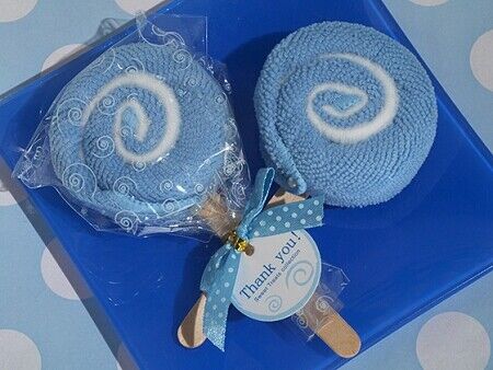 Cassiani Sweet Treats Lollipop Towel Favor