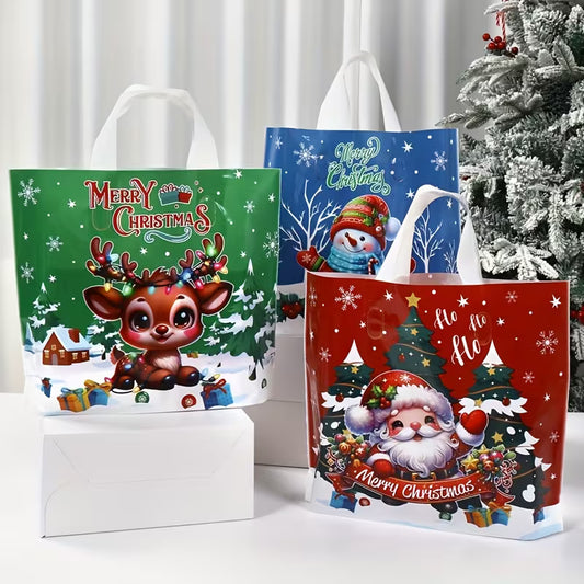 Christmas Gift Carrier Bag - Assorted Colours