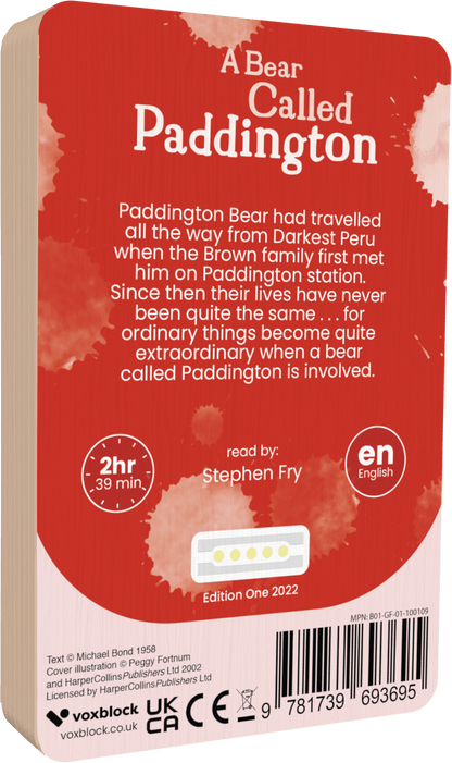 A Bear Called Paddington (Audiobook)