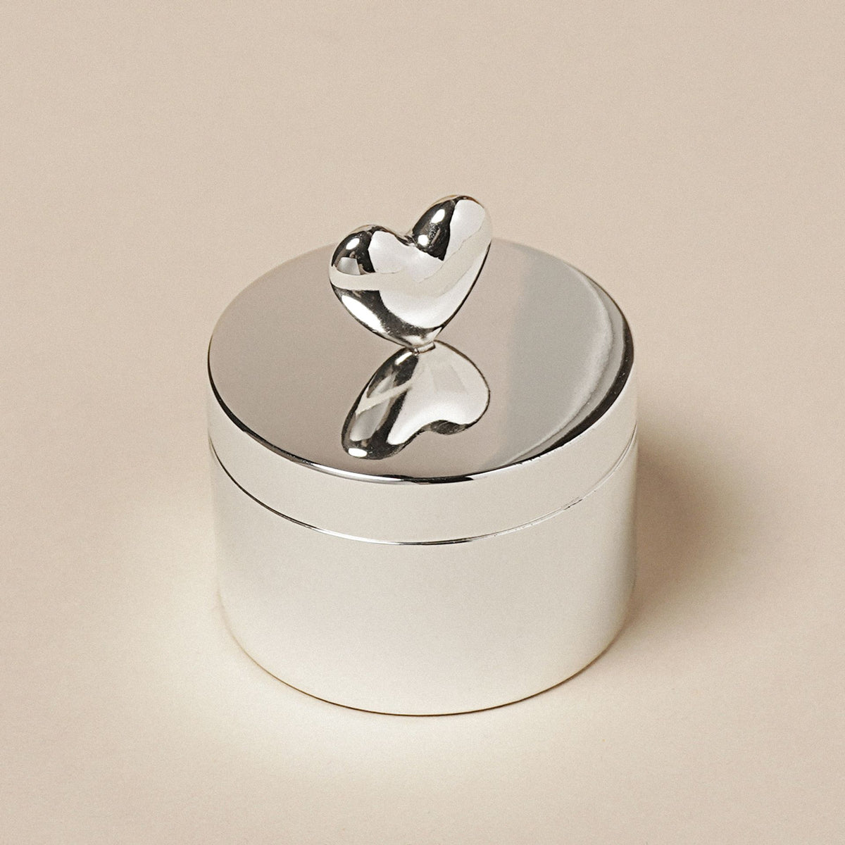 Amore Silverplated Ring Box
