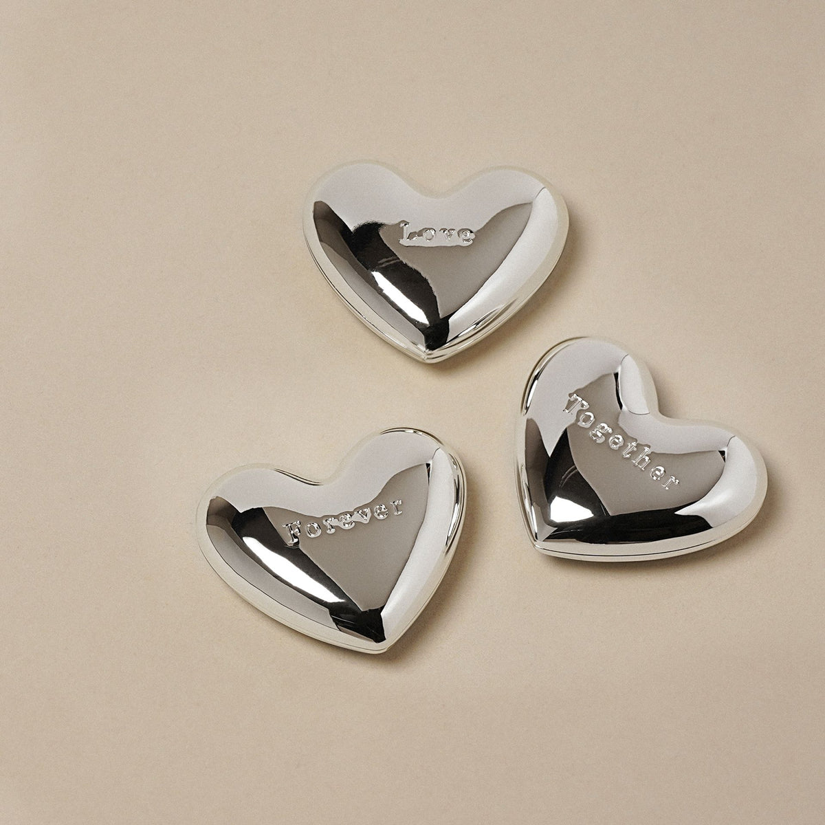 Amore Silverplated Charms - Love
