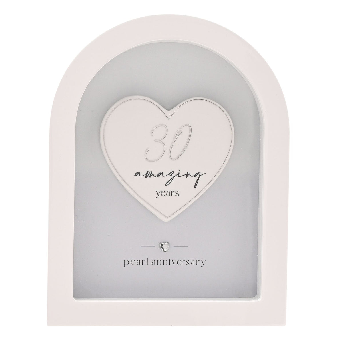 Amore Arch Plaque 18cm - 30 Years