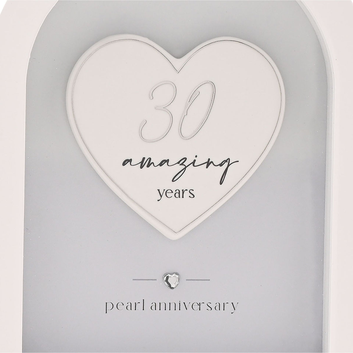 Amore Arch Plaque 18cm - 30 Years
