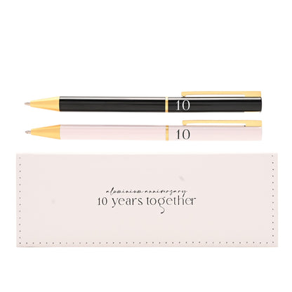 Amore Set of 2 Pens - 10 Years Together