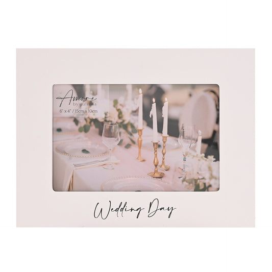 Amore Photo Frame 6" x 4" - Wedding Day