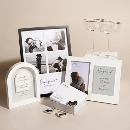 Amore Photo Frame with Verse - Engaged