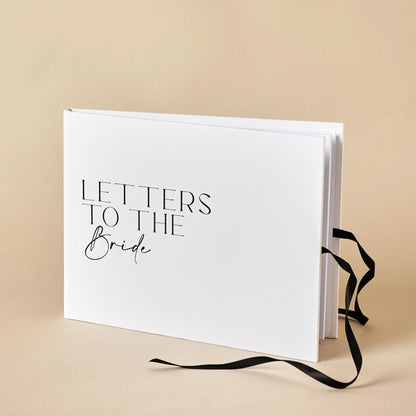 Amore Textured Guest Book 'Letters To The Bride'