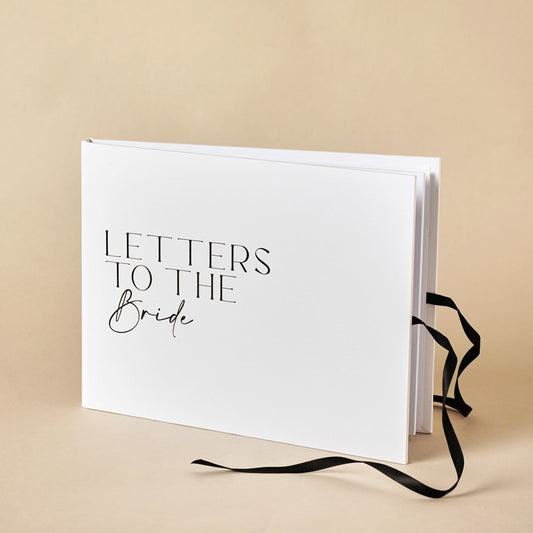Amore Textured Guest Book 'Letters To The Bride'