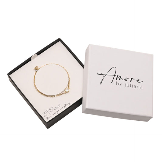 Amore Gold Plated Bracelet - Mother Of The Bride