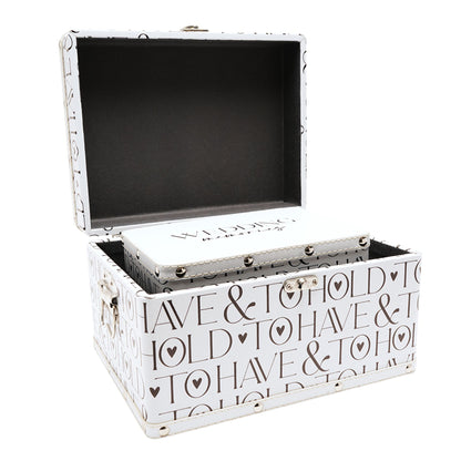 Amore Words Luggage Set of 2 - Wedding Keepsakes