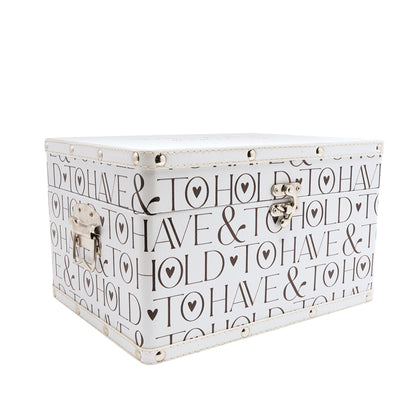 Amore Words Luggage Set of 2 - Wedding Keepsakes