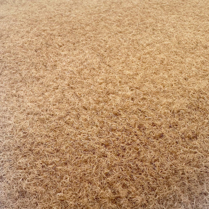 Non-Shed Synthetic Coir Kitchen and Hallway Runner Rug
