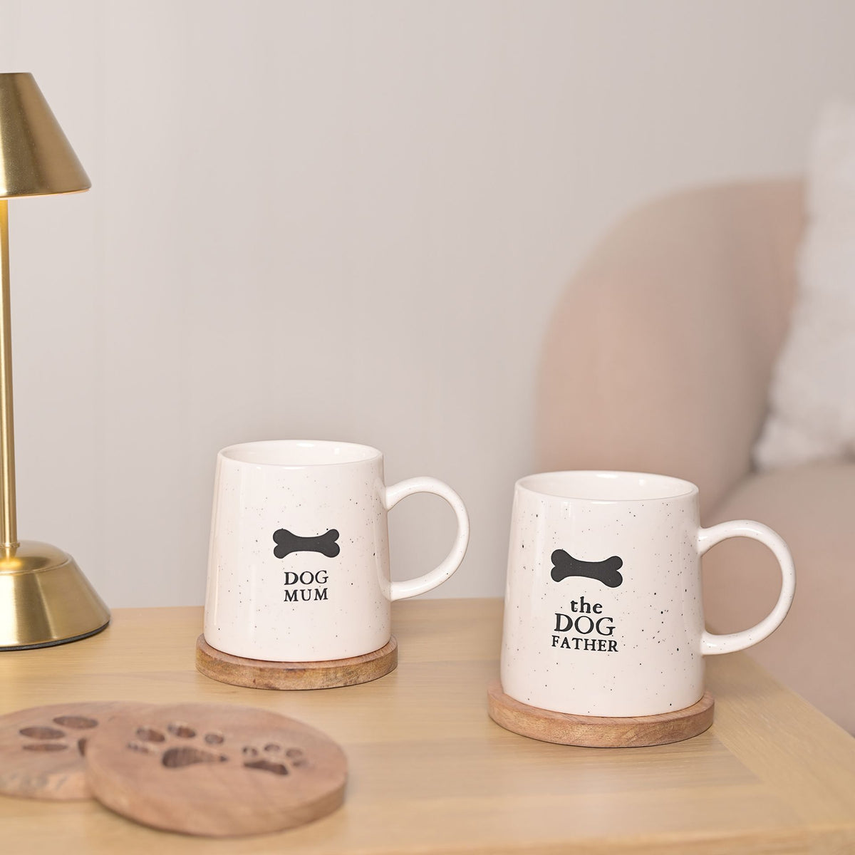 Best of Breed Paw Prints Mug - Dog Father