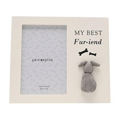 Best of Breed Pebble Style Photo Frame - "My Best Furiend"
