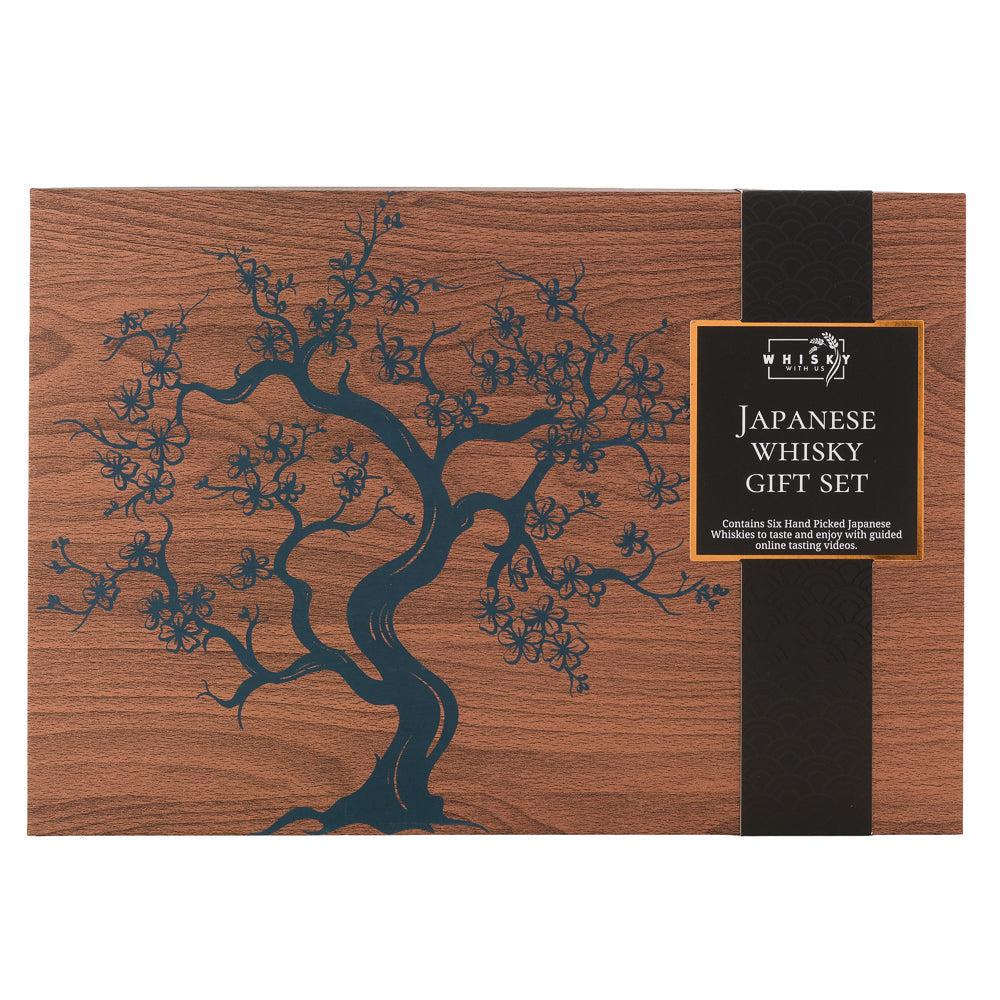 Whisky With Us Japanese Whisky Tasting Set – 6 Premium Miniature Japanese Whiskies
