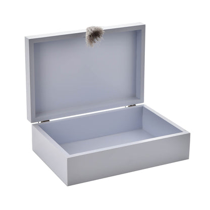 Bambino Wooden Keepsake Box Blue