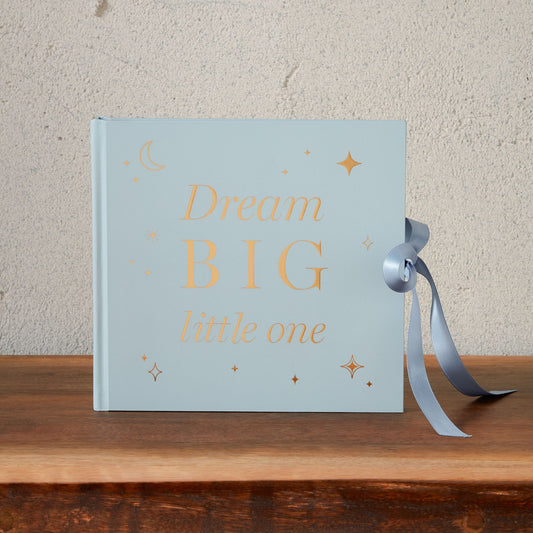 Bambino Photo Album "Dream Big" Blue