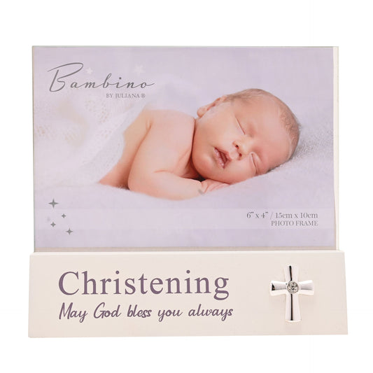 Bambino Block Frame 6" x 4" - Christening