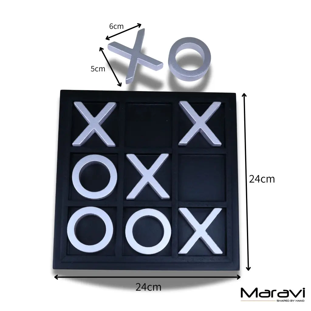 Bhavari Wooden Tic Tac Toe Game