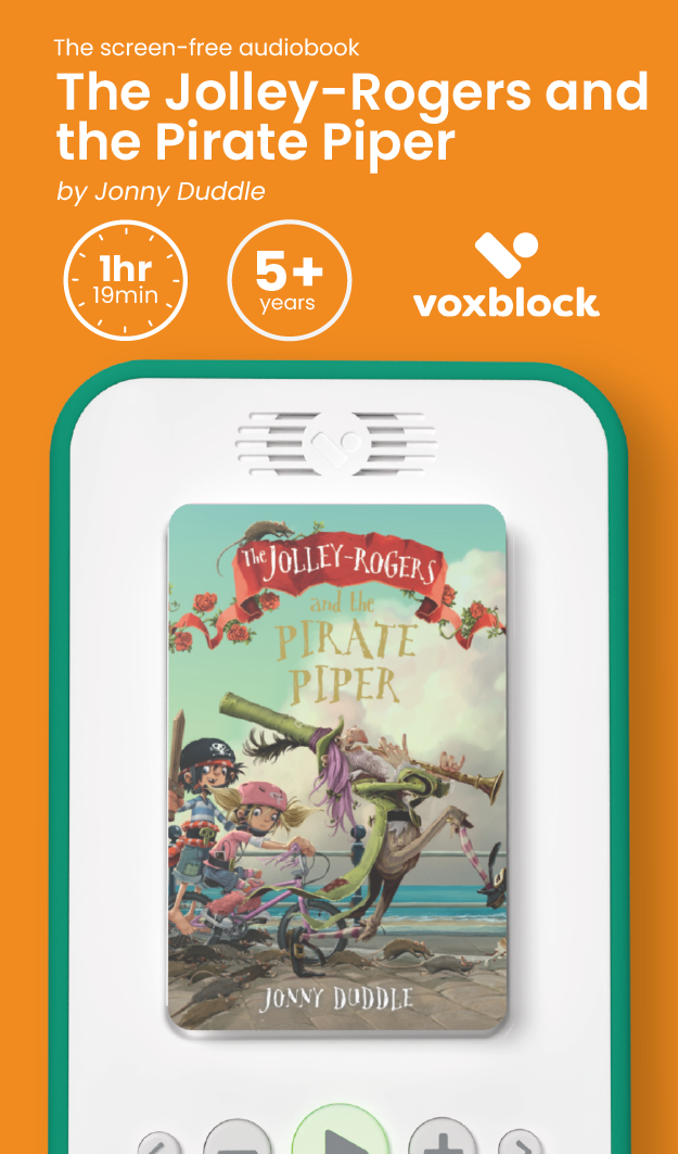 The Jolley-Rogers and the Pirate Piper (Audiobook)