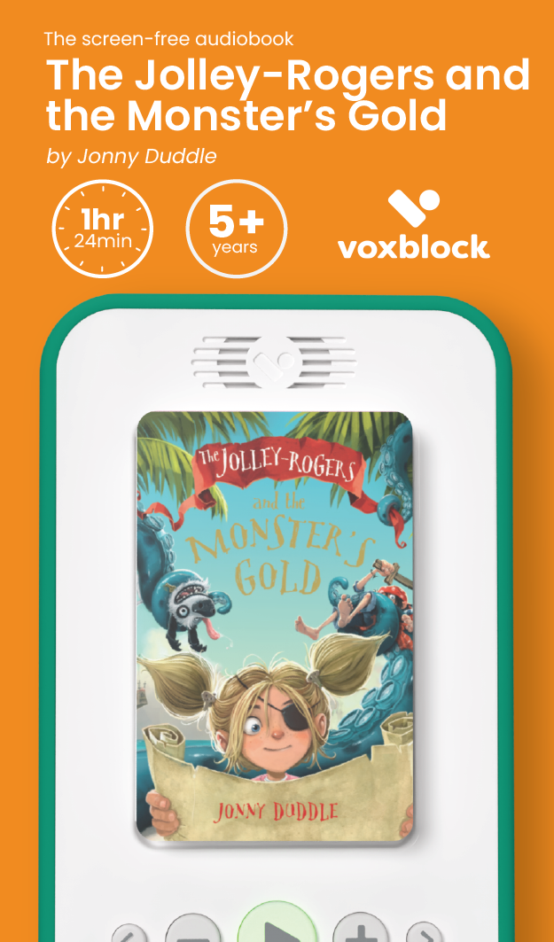 The Jolley-Rogers and the Monster's Gold (Audiobook)