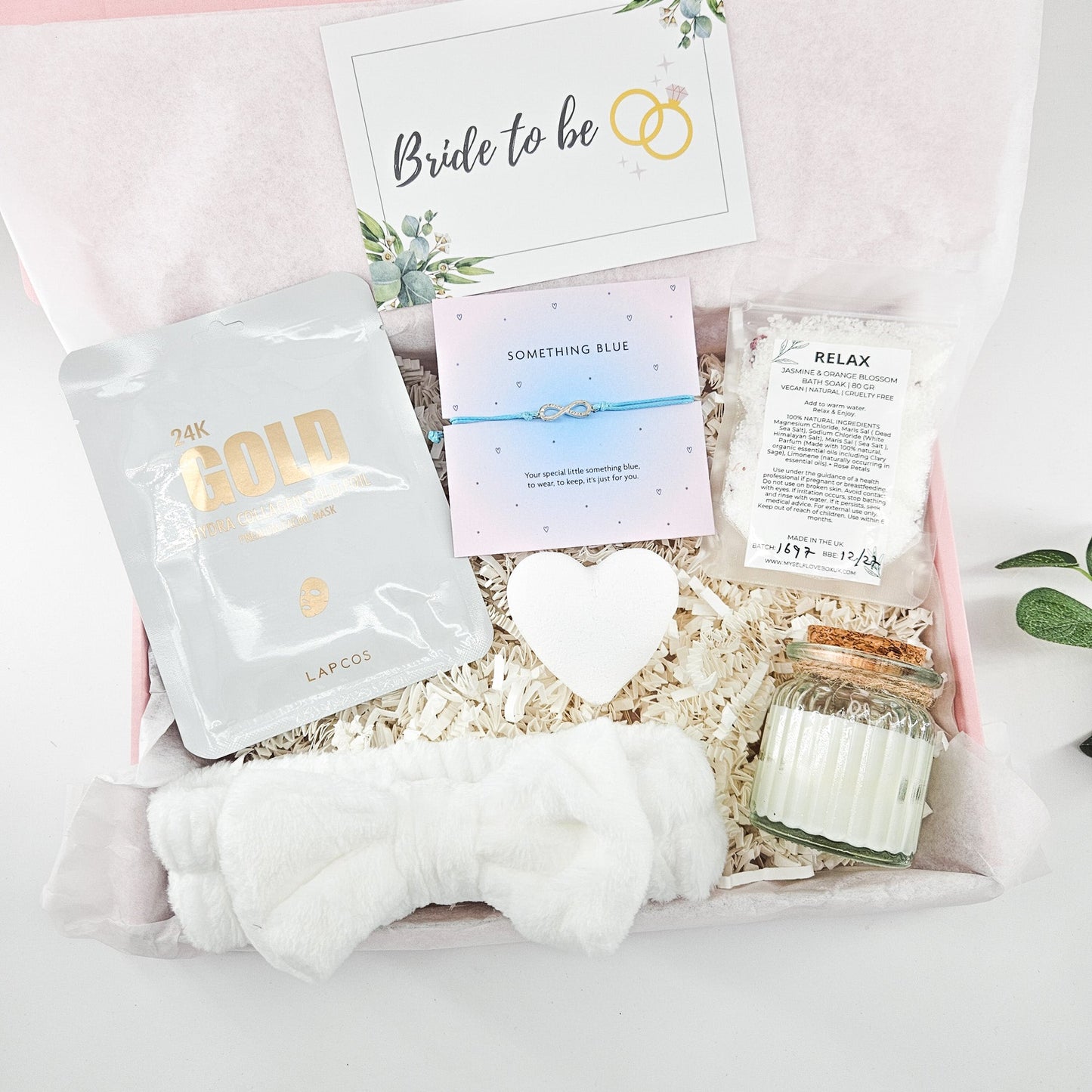 BRIDE TO BE GIFT BOX - THE SOMETHING BLUE BOX