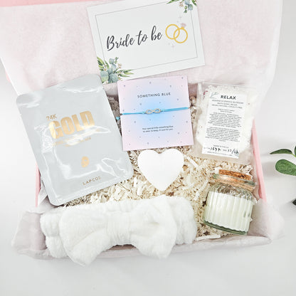 BRIDE TO BE GIFT BOX - THE SOMETHING BLUE BOX