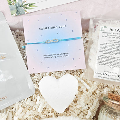BRIDE TO BE GIFT BOX - THE SOMETHING BLUE BOX