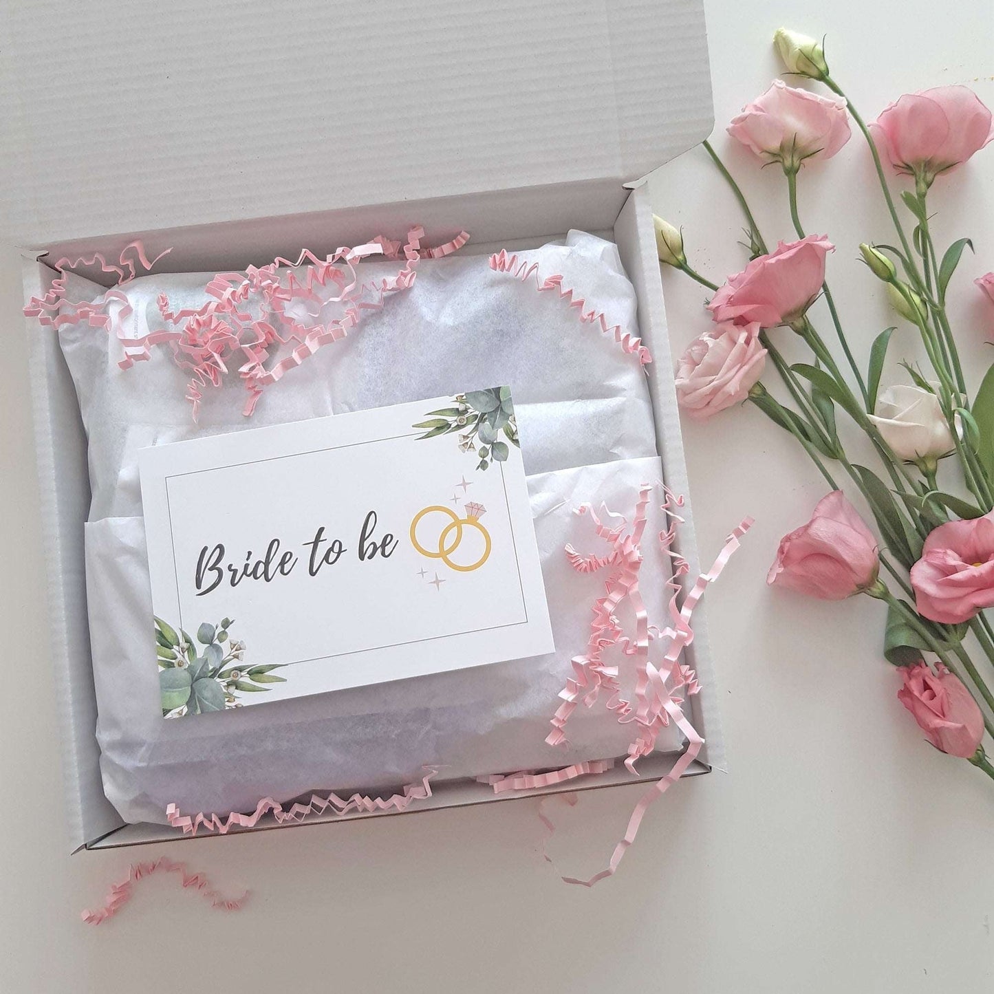 BRIDE TO BE GIFT BOX - THE SOMETHING BLUE BOX