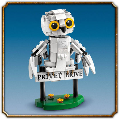 Lego Harry Potter 76425 Hedwig at 4 Privet Drive Toy for Ages 7 and Up