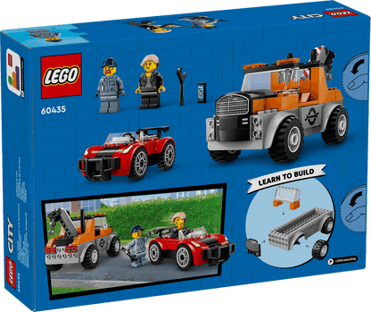 Lego City 60435 Tow Truck & Sports Car Repair Playset for Ages 4 & Up
