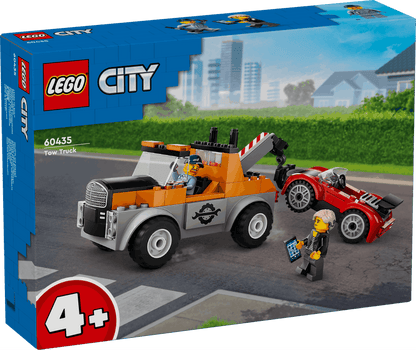 Lego City 60435 Tow Truck & Sports Car Repair Playset for Ages 4 & Up