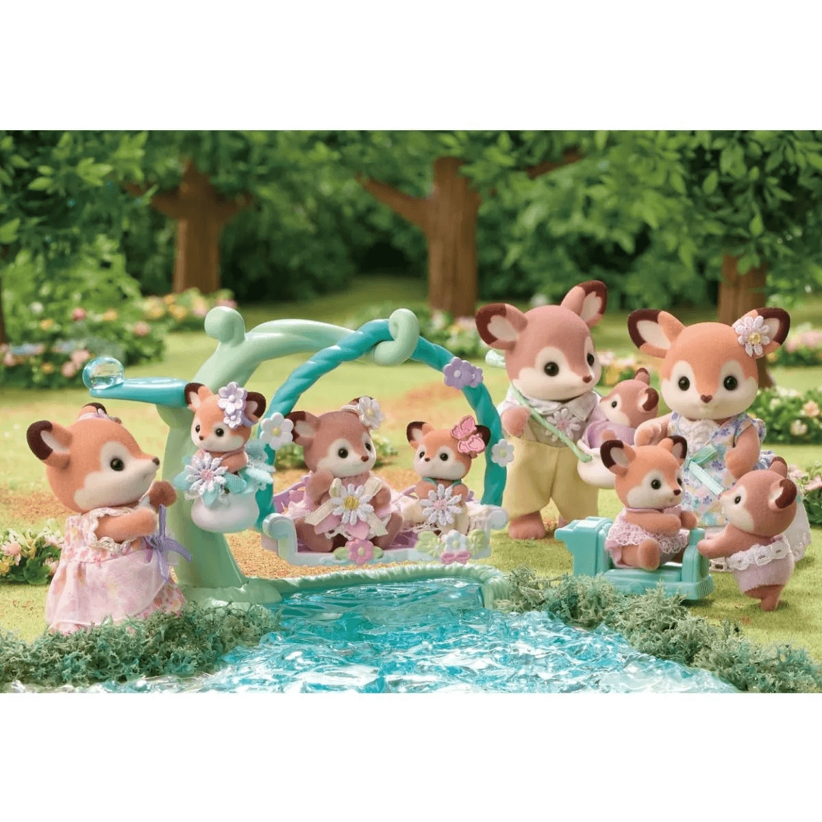 Sylvanian Families Deer Family Toy Playset for Ages 3 and Up