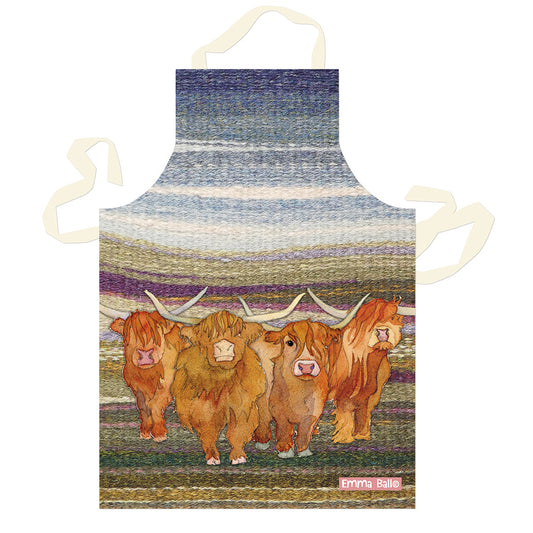 Emma Ball Highland Coo Apron