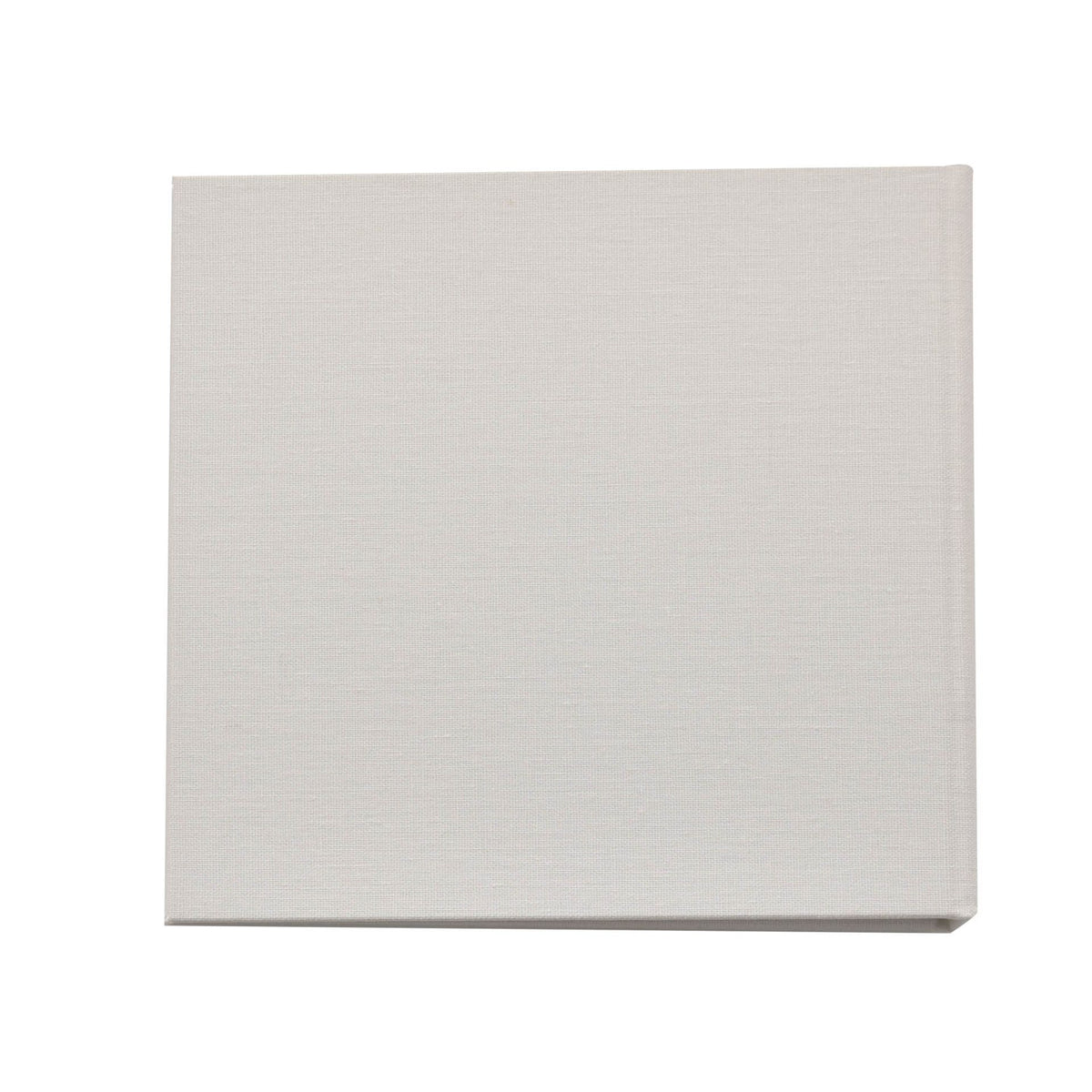 Linen photo album cover in light fabric