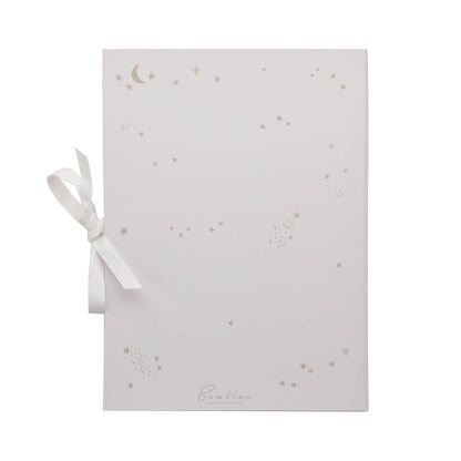 White Bambino Little Star Baby Record Book A4