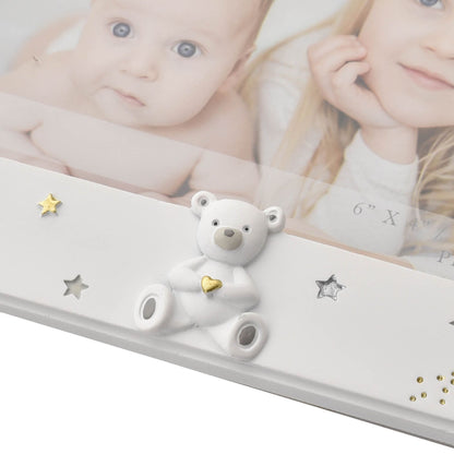 Bambino Resin Me & My Sister Photo Frame 6" x 4"