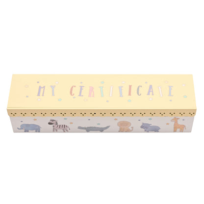 Petit Cheri Scallop Animal Certificate Holder