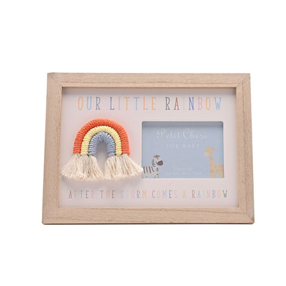 Petit Cheri Baby Scan Frame - Our Little Rainbow