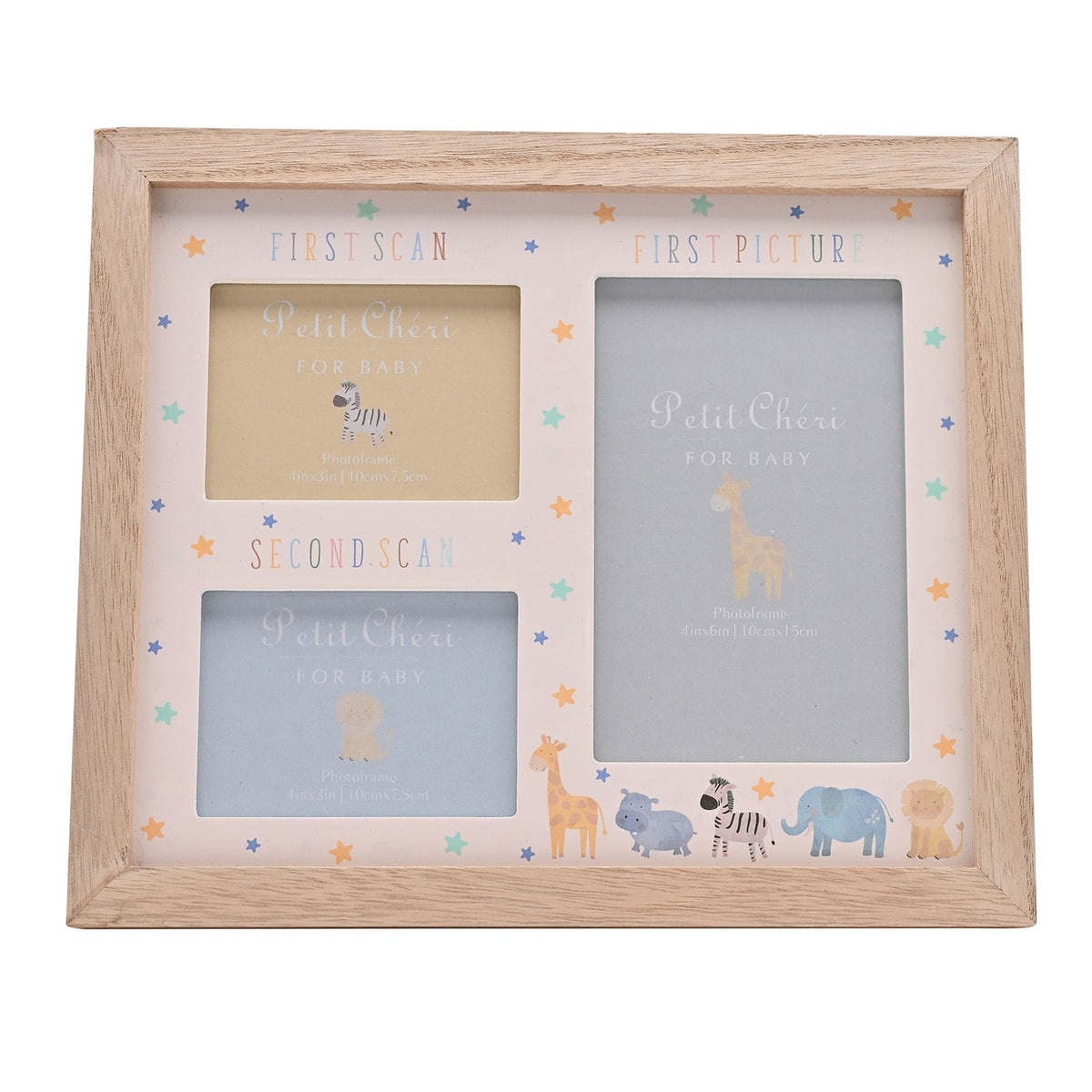 Petit Cheri Animal Double Baby Scan Frame