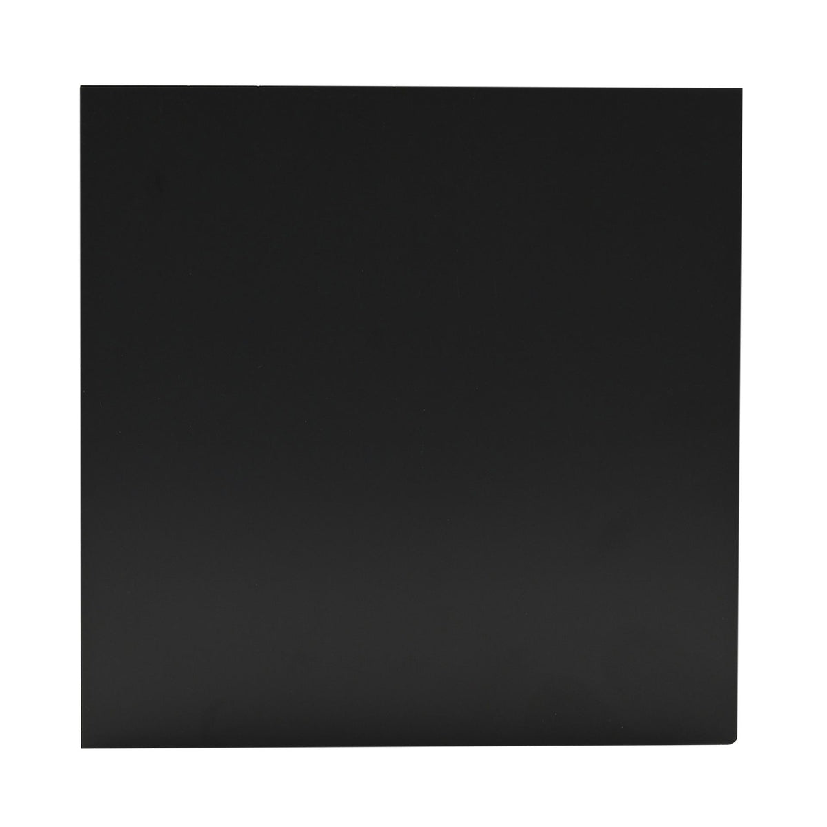 Black square backing piece for tealight holder