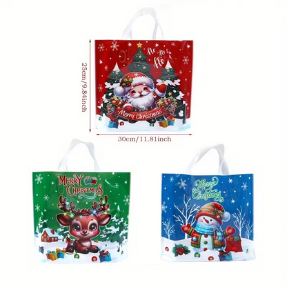 Christmas Gift Carrier Bag - Assorted Colours